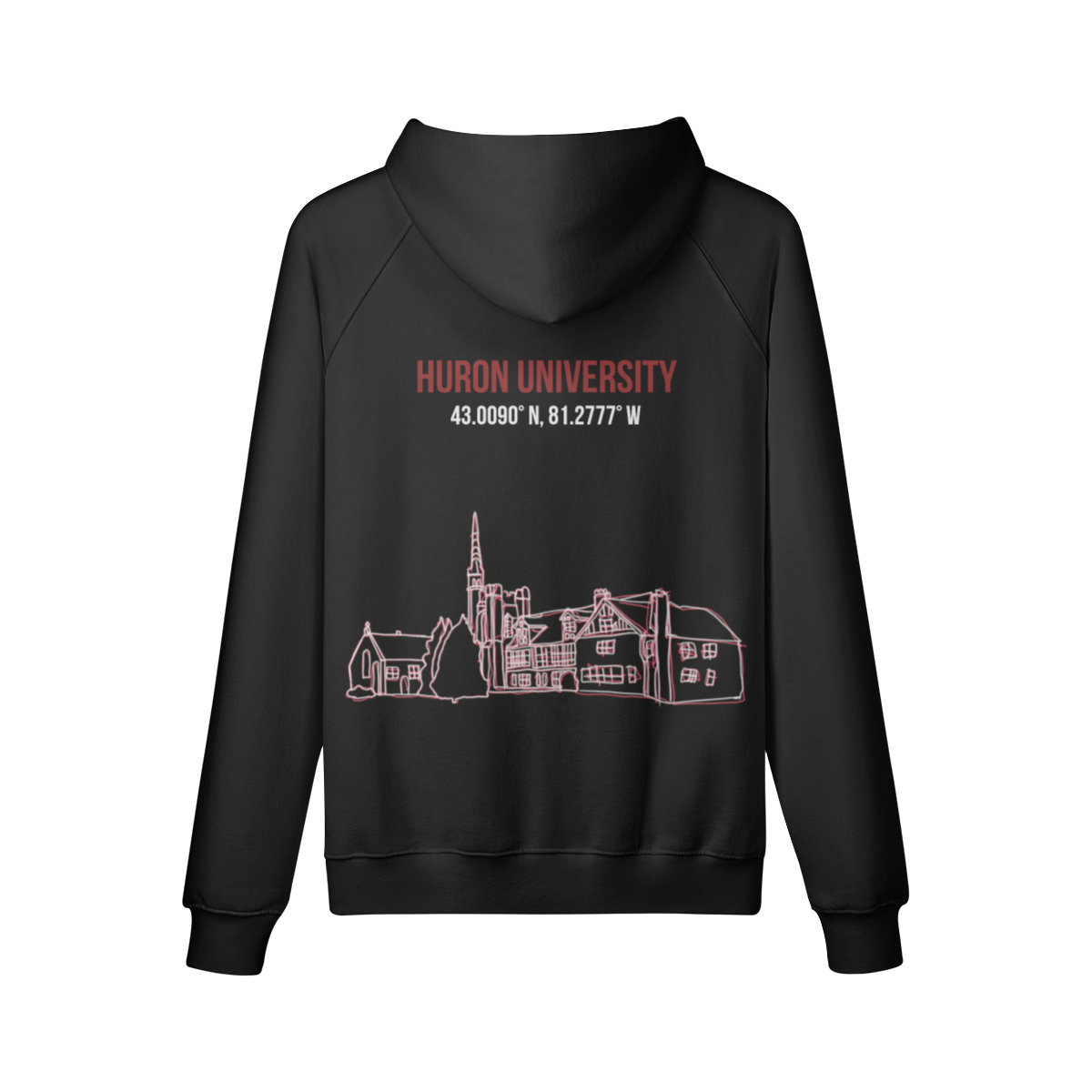 Huron Building Coordinates (Black)